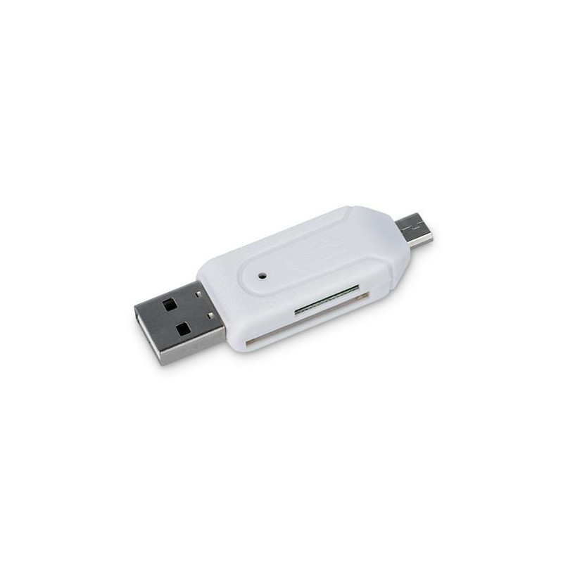 Čítačka pamäťových kariet USB OTG Forever pre MicroSD a SD