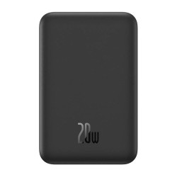 Baseus power banka Mini s bezdrôtovým nabíjaním 5000 mAh 20W USB-C čierna