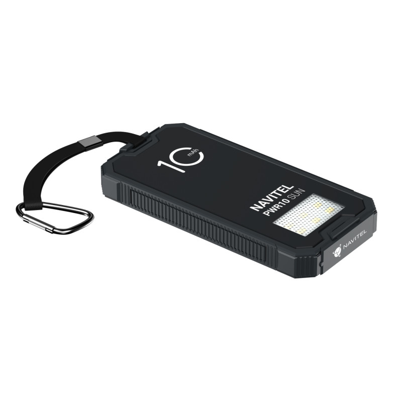 NAVITEĽ PWR10 SUN powerbanka so solárnym nabíjaním - kapacita 10000 mAh