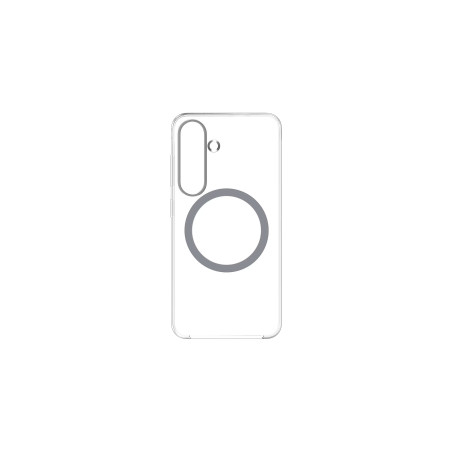 Samsung Priehľadný kryt s magnetickým úchytom pre Galaxy S25 Transparent