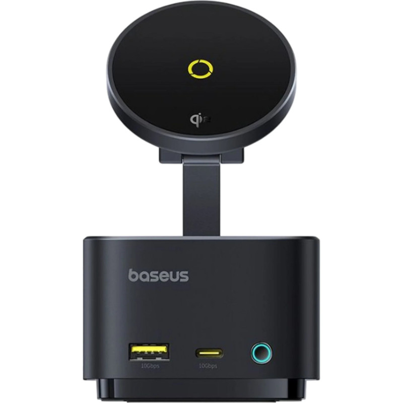 Baseus Nabíjacia stanica MagPro 7v1 s bezdrôtovým nabíjaním 15W cosmic black