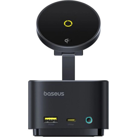 Baseus Nabíjacia stanica MagPro 7v1 s bezdrôtovým nabíjaním 15W cosmic black