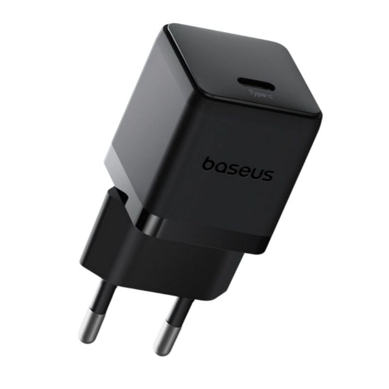 Baseus Rýchlonabíjačka do siete Palm 20W USB-C PD QC 3.0 čierna