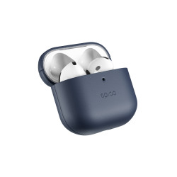 Epico kožené Puzdro pre AirPods 4/4 s ANC - modrá