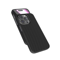 Epico Mag+ Carbon kryt pre iPhone 15 Pro Max