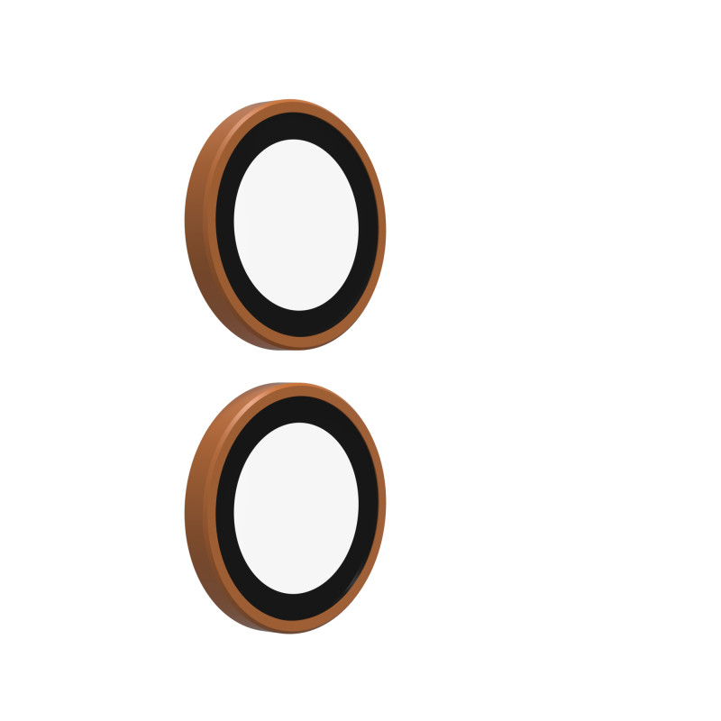 ZAGG Ochranná čočka Premium pre Apple iPhone 17/16/16+ - oranžová