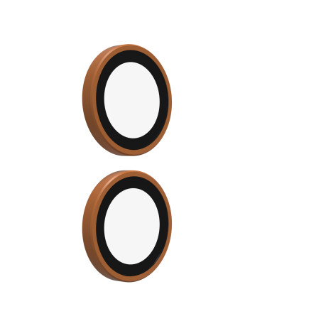 ZAGG Ochranná čočka Premium pre Apple iPhone 17/16/16+ - oranžová