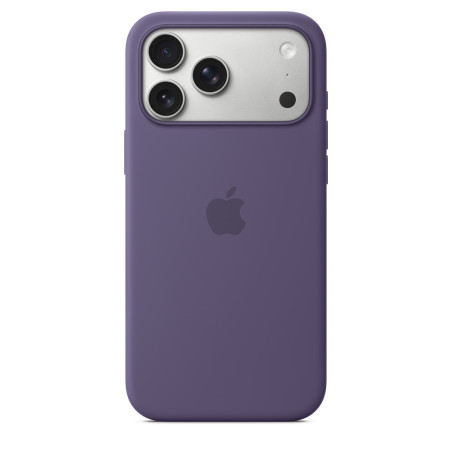 iPhone 17 Pre Max Silicone Case with MS – Purple Fog