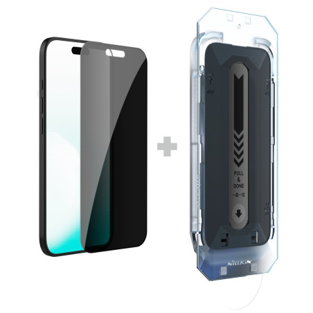 Nillkin Tvrdené Sklo 0.25mm Guardian 2.5D pre Apple iPhone 17 Black (s aplikátorom)