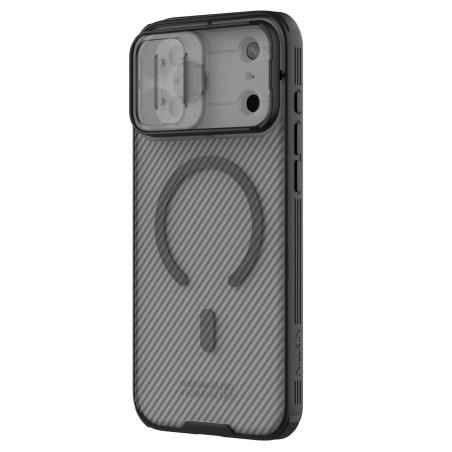 Nillkin CamShield PRE Magnetic Zadný Kryt pre Apple iPhone 17 Pre Max Transparent Black