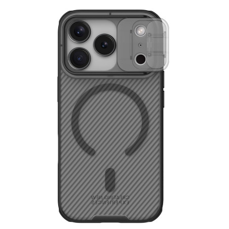 Nillkin CamShield PRE Magnetic Zadný Kryt pre Apple iPhone 17 Pre Transparent Black