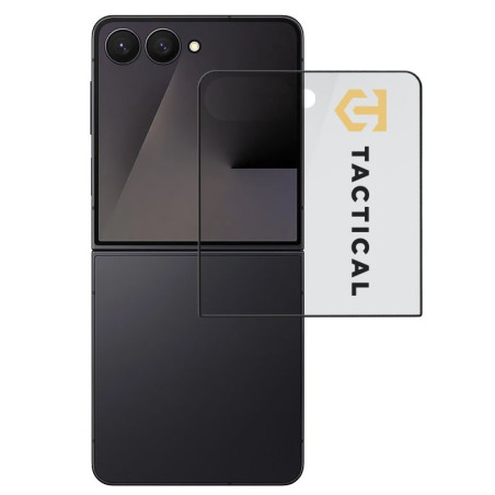Tactical Glass Shield 5D sklo (Vonkajšie) pre Samsung Galaxy Z Flip 7 Black