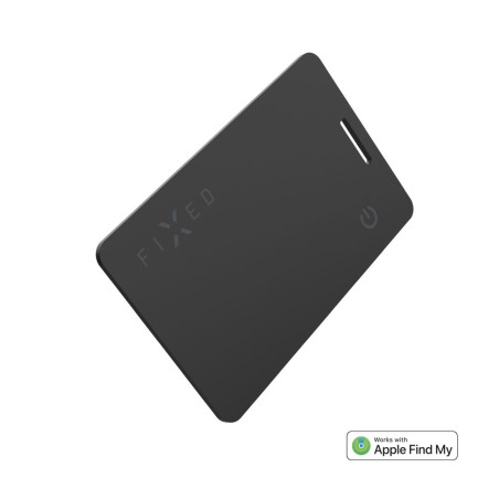 Smart tracker FIXED Tag Card 2,Find My, čierny
