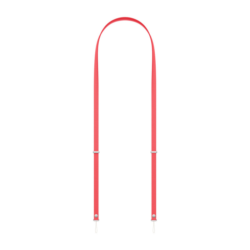 Crossbody Strap - Bright Guava