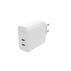 Mophie sieťový adaptér GaN, USB-C/PD - 67W - biela