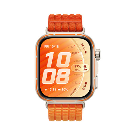 Huawei Watch Fit 5 Pro/Šport Band/Gradient Oranžová