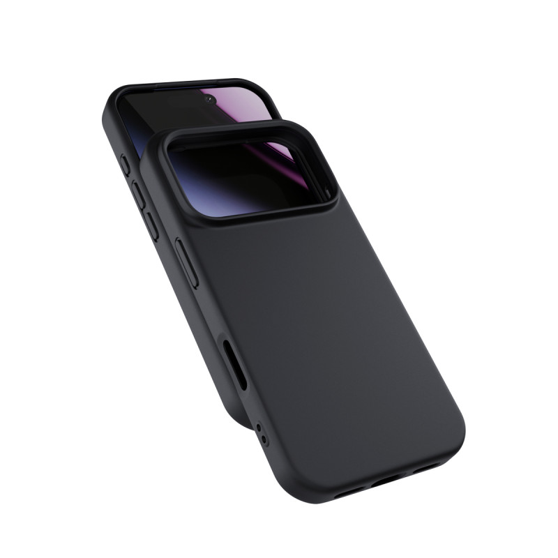 Epico Silicone TPU Mag+ Case iPhone 17 Pro Max - čierna
