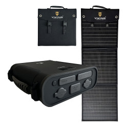 Set powerbanka Viking VIDAR IV a solárny panel Viking L60 PD
