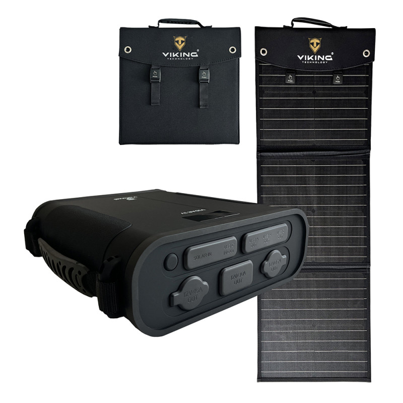 Set powerbanka Viking VIDAR IV a solárny panel Viking L60 PD