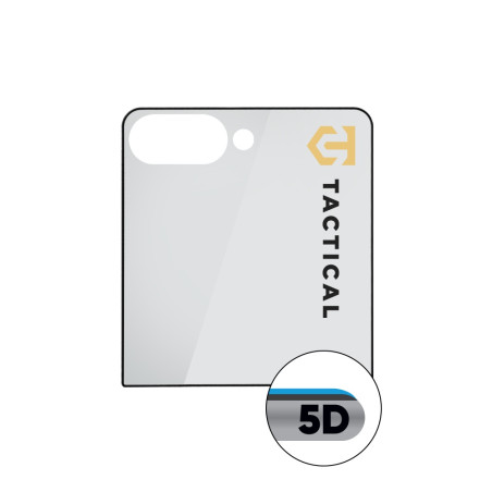 Tactical Glass Shield 5D sklo pre Samsung Galaxy Z Flip 8 Black (Vonkajšie)