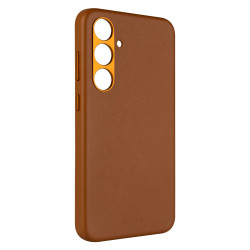 Kryt FIXED MagLeather MagSafe Galaxy S24+, hnedý