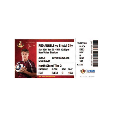 Premium Matte Ticket - Roll: 102mm x 50m