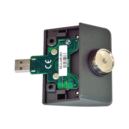 Čítačka iButtonov pre XPOS + 5 kľúčov, USB (emulácia RS232), šedá