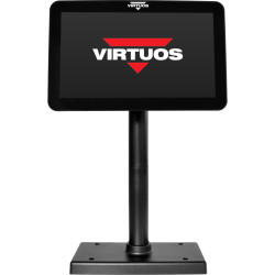 10,1'' LCD farebný zákaznícky monitor Virtuos SD1010R, USB, čierny