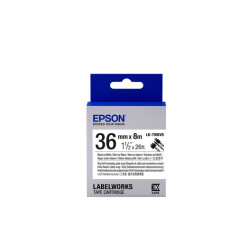 Epson Label Cartridge LK-7WBVS čierna na bielom cable tape, 36mm