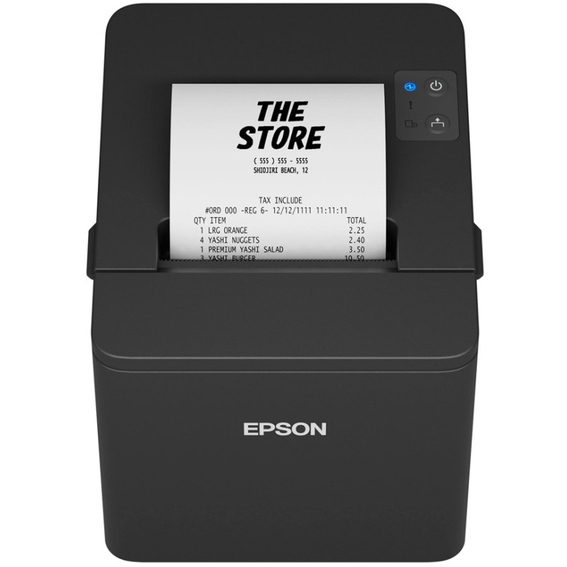 Epson TM-T20IV (101): USB + Serial, PS, Blk, EÚ