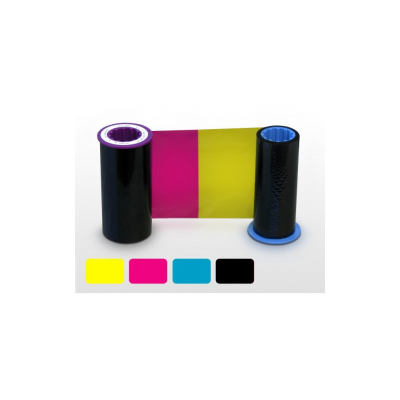 C1 Zebra a Series colour ribbon 5 Panel YMCKI