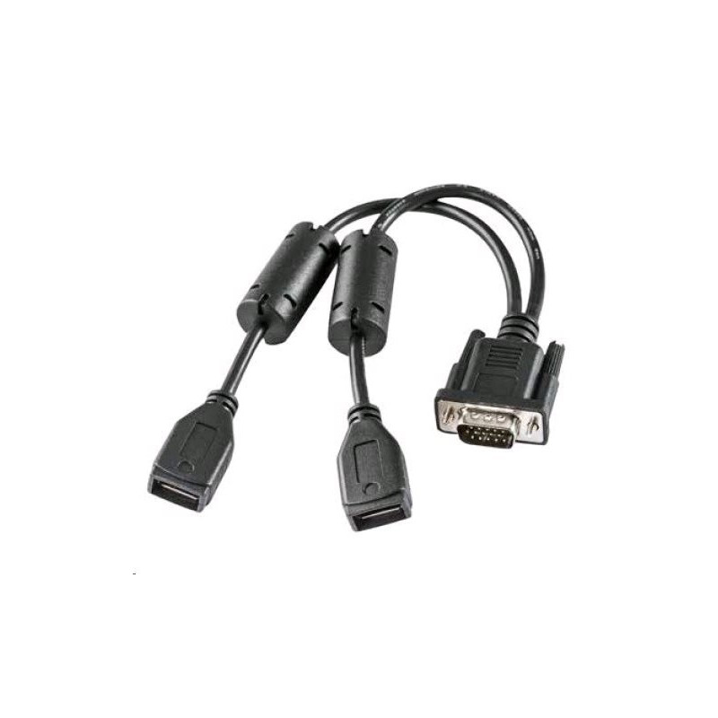 Honeywell VM3 USB Y CABLE - D15 MALE TO TWO USB TYPE A PLUG