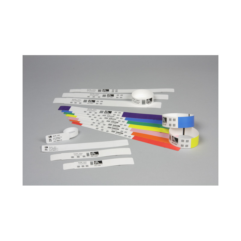 Wristband - HC100 Cartridge, Polypropylén, DT, 25,4 x 177,8 mm, 300/roll