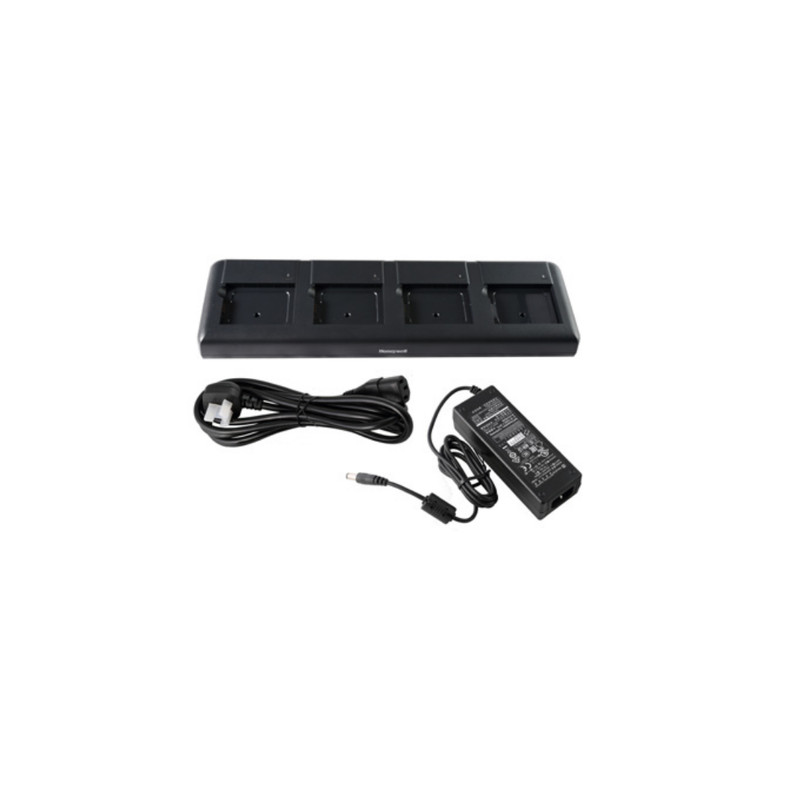 Honeywell EDA50K - Quad Charger - EU Kit, Four-slot battery charging station