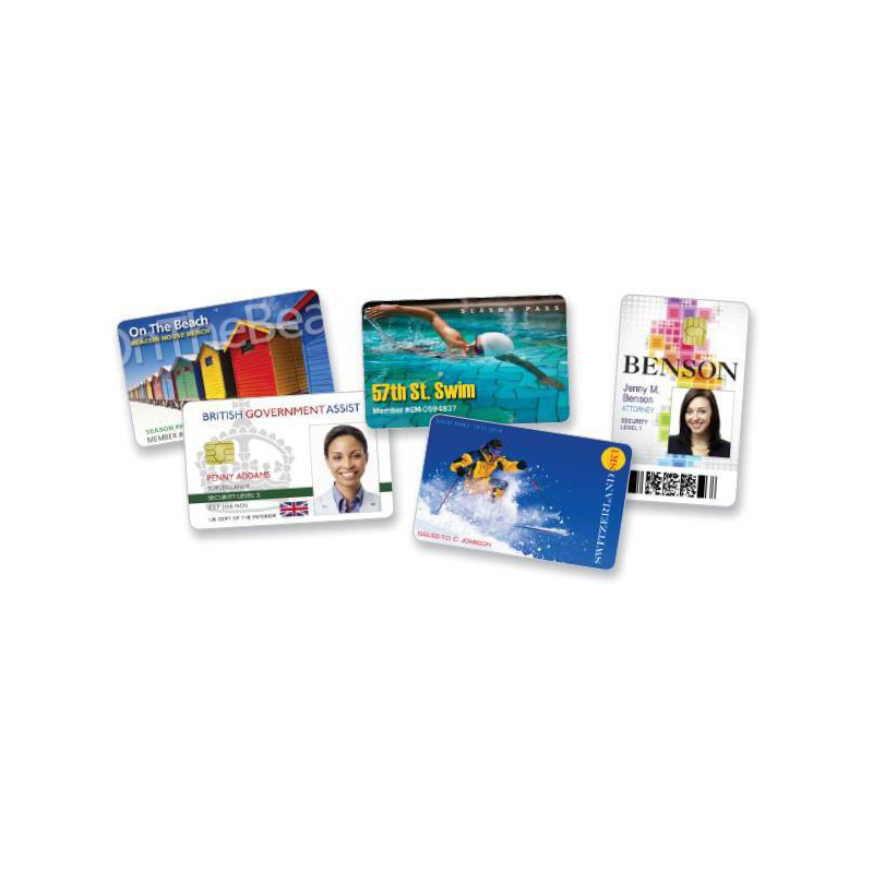 Premier (PVC) Blank White Cards, Card, 15 míľ, 500ks