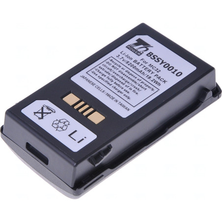 Batéria T6 Power pre Motorola Zebra MC3200, MC32N0-G, MC32N0-R, MC32N0-S, 5200mAh, 19,2Wh, Li-ion