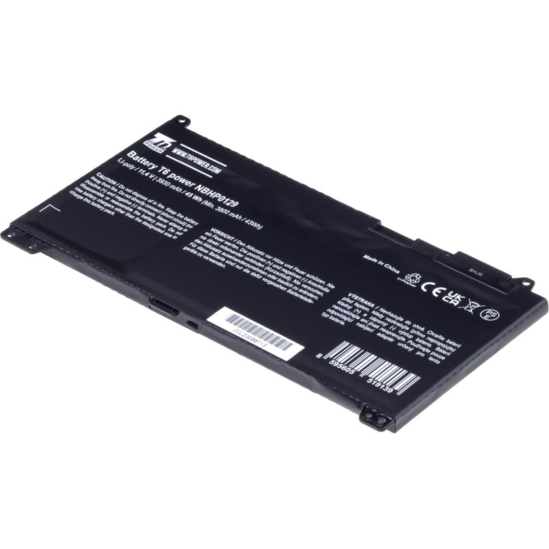 Batéria T6 Power HP ProBook 430 G4/G5, 440 G4/G5, 450 G4/G5, 470 G4/G5, 3930mAh, 45Wh, 3cell, Li-pol