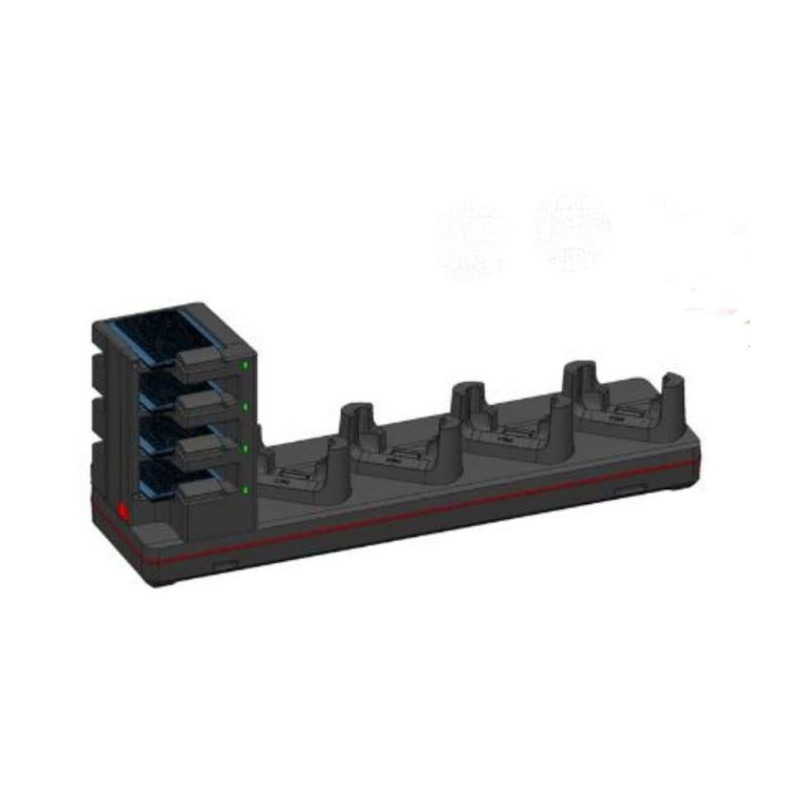 CT47 5 bay ethernet u. dock, booted,adapter,P.cord