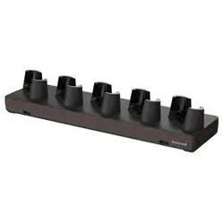 Honeywell CT70 5-bay charging base, power cord, up to 5pcs CT70 s alebo w/o boot, power supply