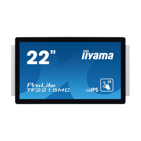 22'' iiyama TF2215MC-B2: IPS, FullHD, capacitive, 10P, 350cd/m2, VGA, DP, HDMi, čierny