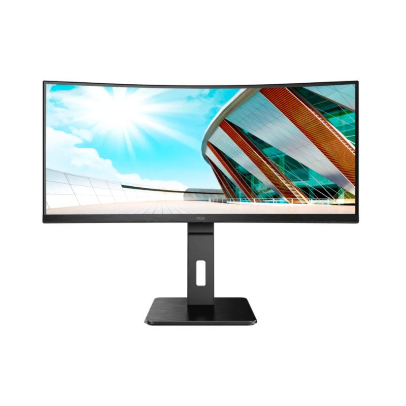 AOC/CU34P2A/34''/VA/3440x1440/100Hz/1ms/Black/3R