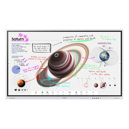 75'' LED Samsung WM75B-Flip Pro, UHD, 350cd, 16/7
