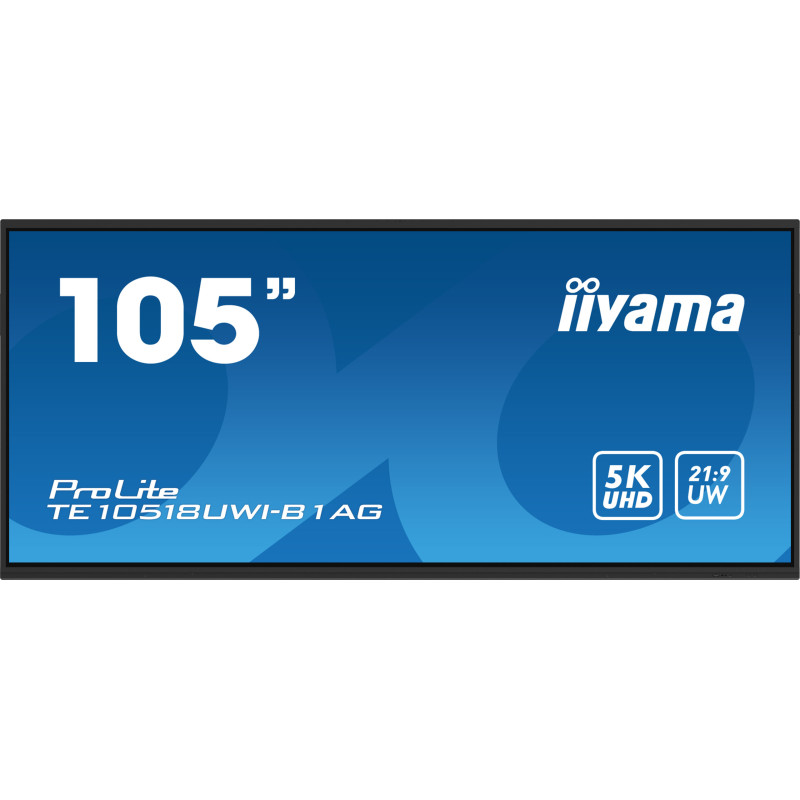 105'' iiyama TE10518UWI-B1AG: VA, 5K, Android 11