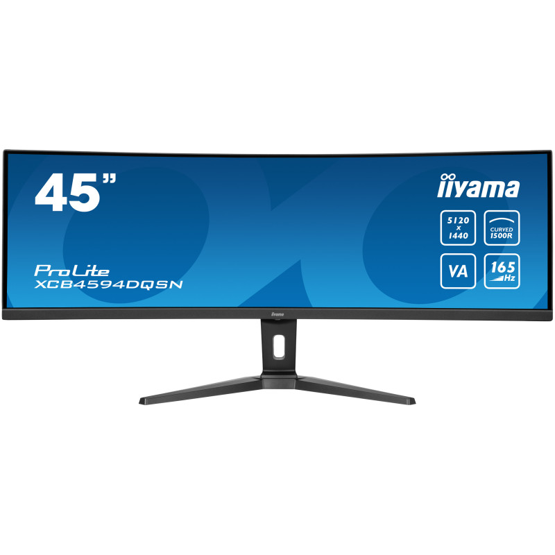 iiyama ProLite/XCB4594DQSN-B1/44,5''/VA/5120x1440/165Hz/0,8ms/Black/3R