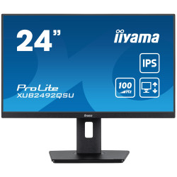 iiyama ProLite/XUB2492QSU-B1/23,8''/IPS/QHD/100Hz/0,5ms/Black/3R