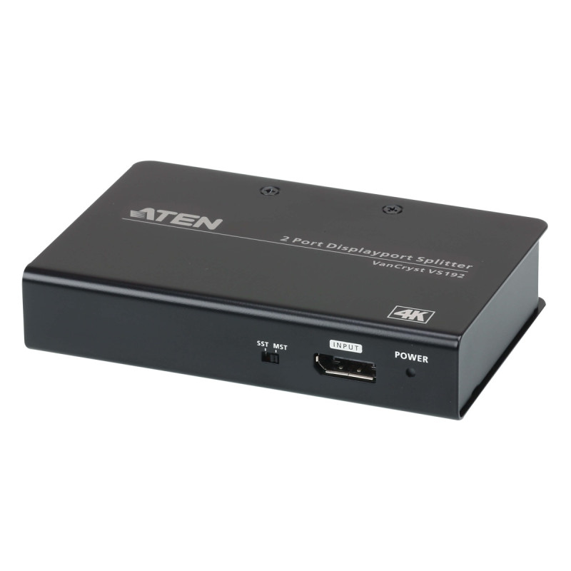 ATEN 2 port DisplayPort rozboč. 4K@60Hz,SST/MST