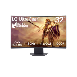 LG UltraGear/32GS60QC-B/32''/VA/QHD/180Hz/1ms/Black/2R