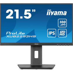 iiyama ProLite/XUB2293HS-B6/21,5''/IPS/FHD/100Hz/1ms/Black/3R