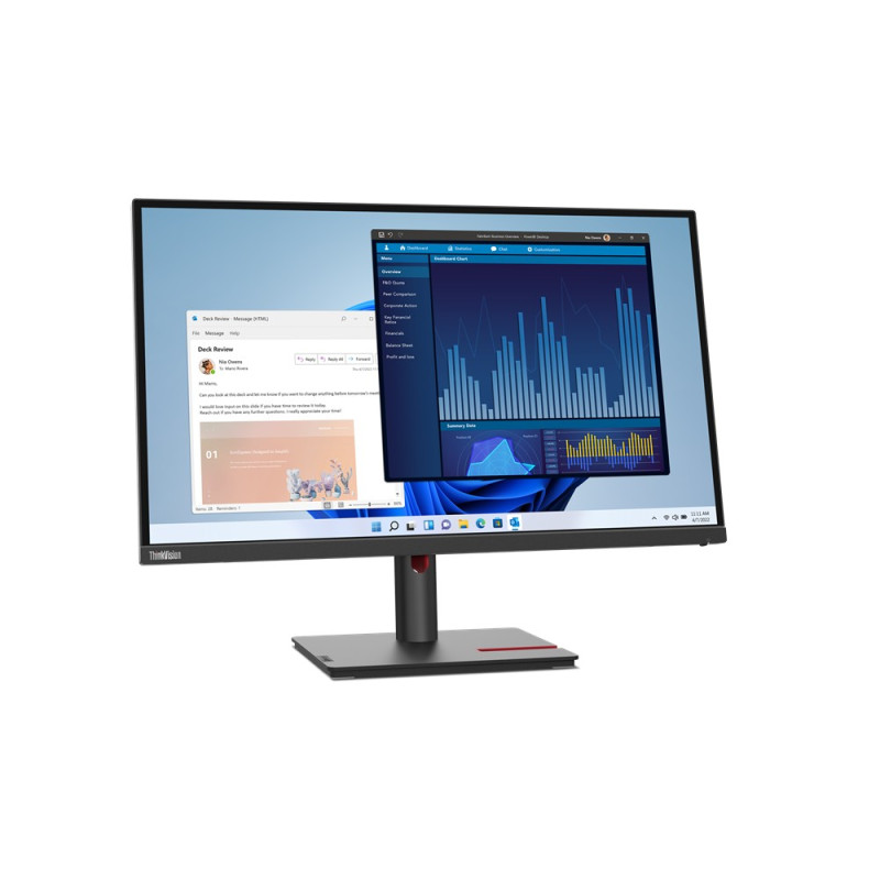 Lenovo ThinkVision/T27q-30/27''/IPS/4K UHD/60Hz/4ms/Black/3R