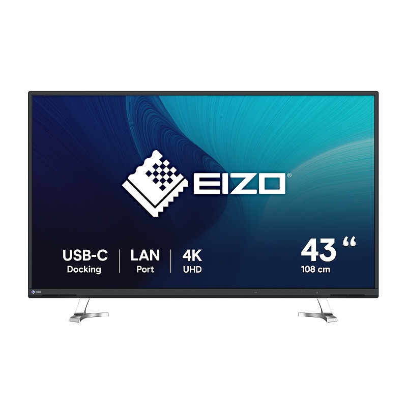 43'' LED EIZO EV4340X-BK - 4K, IPS, KVM, USB-C